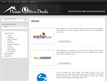 Tablet Screenshot of home-office-deals.com